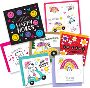 Little Happy Notes Box Set, Mini Cards, Envelopes and Stickers